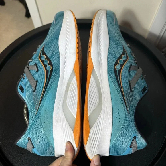 Saucony Men Guide 16 Blue Running Shoes Sneakers Size 10.5 Wide Jogger S20811-25 - Picture 3 of 10